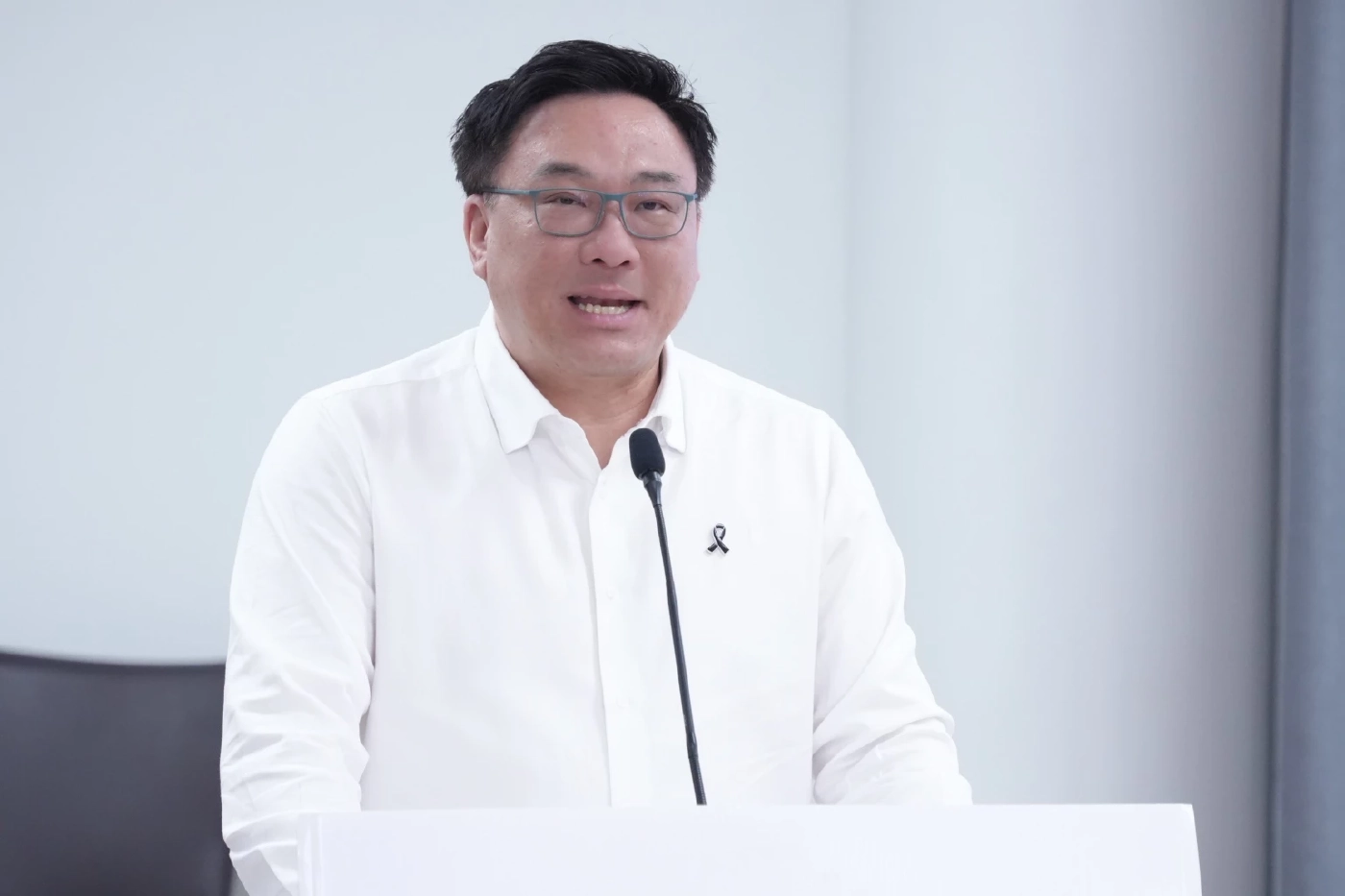 นายจุลพันธ์ อมรวิวัฒน์ หัวหน้าพรรคเพื่อไทย