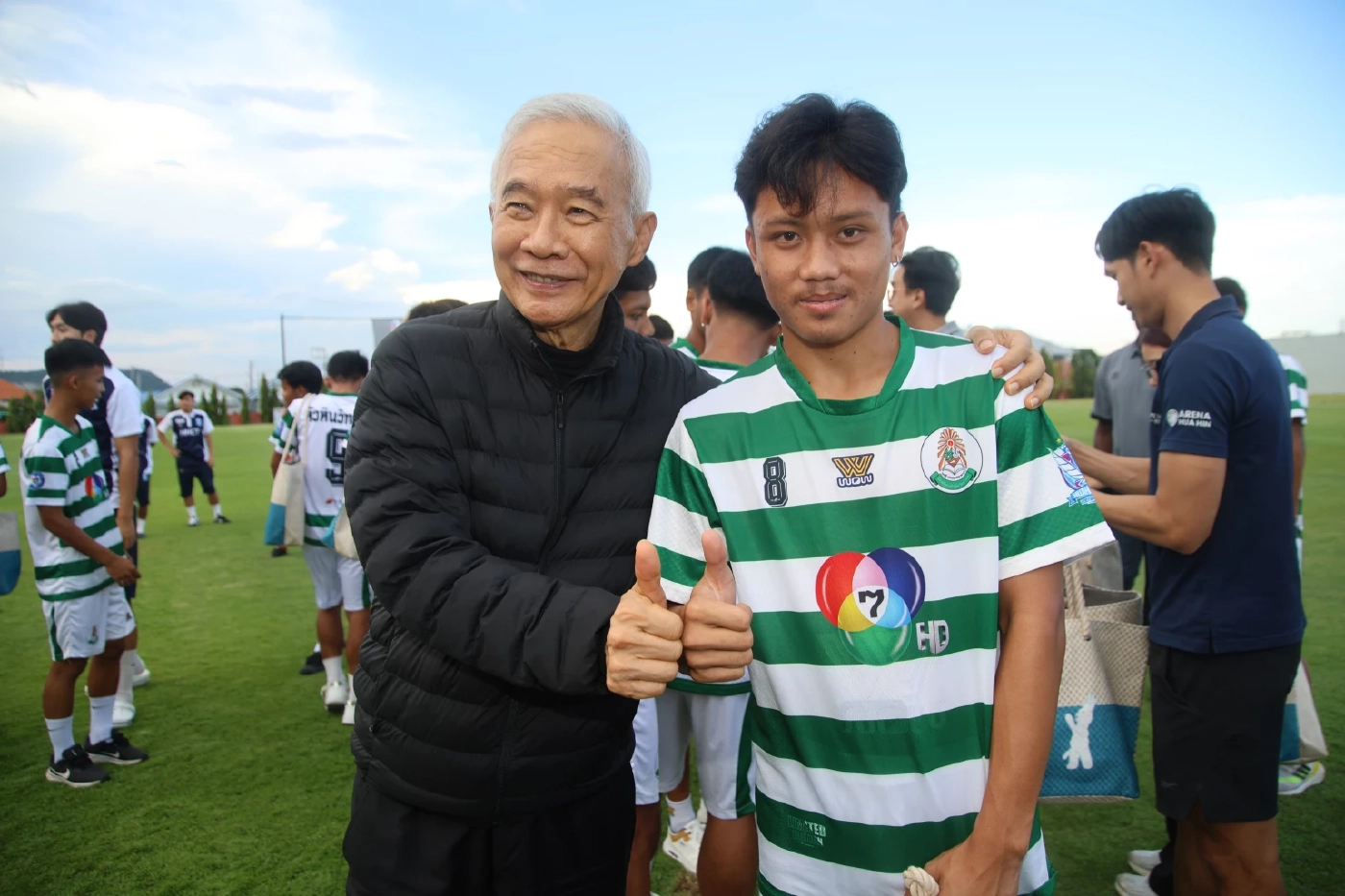 "สุวัจน์" ให้กำลังใจ  "หัวหินวิทยาคม" หลังคว้าที่ 4 ฟุตบอล 7 สี HD