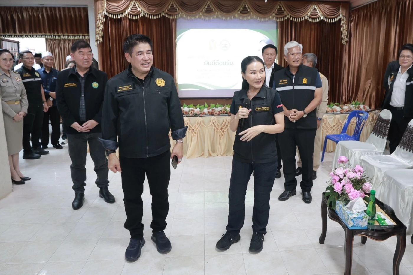 “ธรรมนัส-นฤมล” ลงพื้นที่ปัตตานี ฟังเสียงครูปลายด้ามขวาน