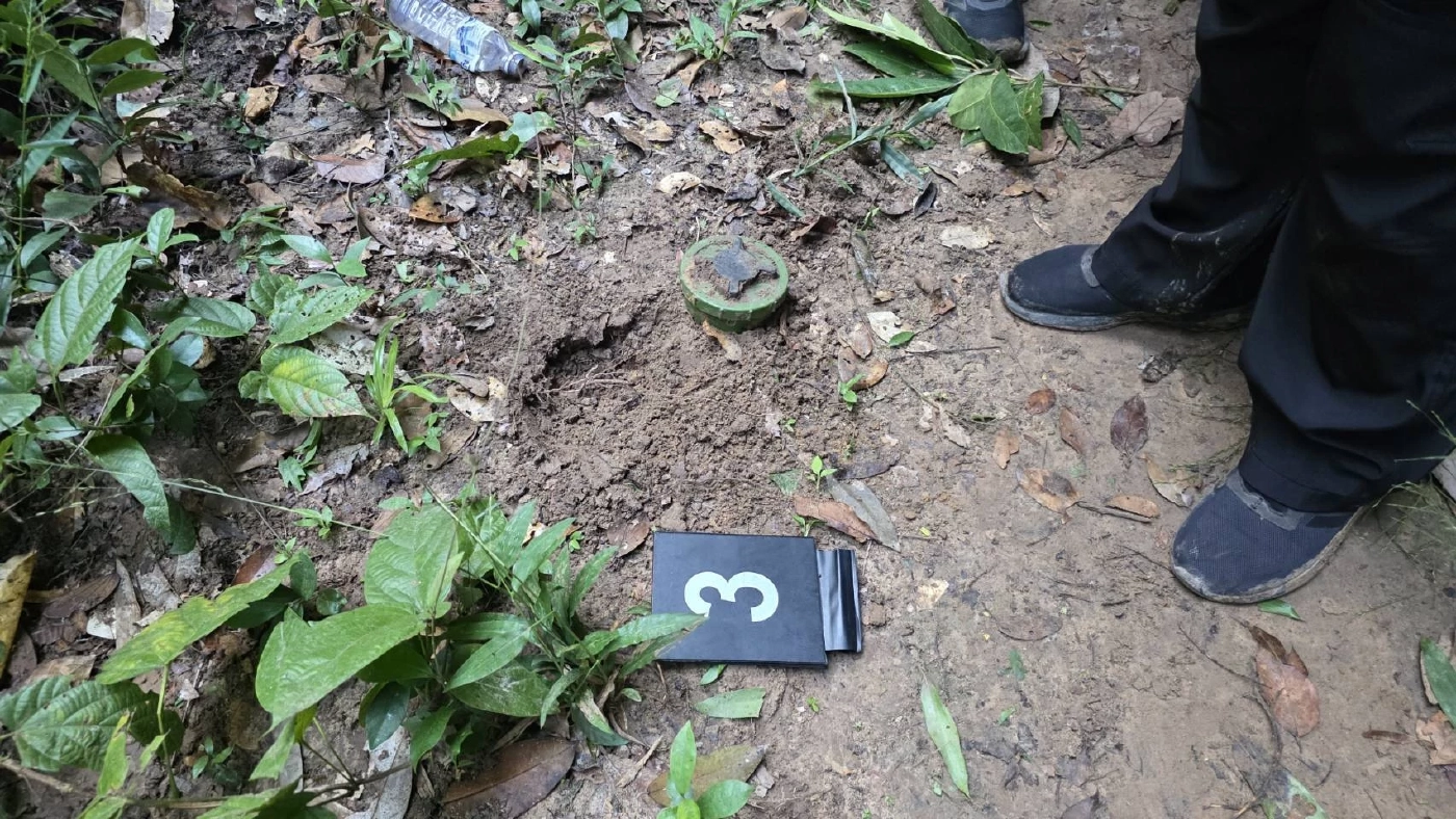 กองทัพบก ยืนยันเหตุระเบิด "ห้วยตามาเรีย" เป็นของใหม่ - พบ PMN-2 ใกล้จุดเดิมอีก3 ทุ่น