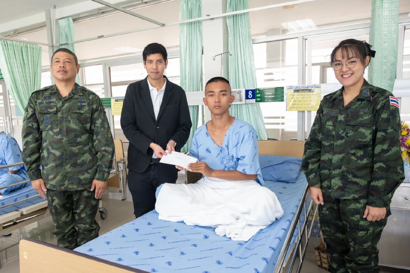 GULF มอบเงิน 1.3 ล้านบาท ช่วยเหลือทหารเหยียบกับระเบิด พื้นที่ห้วยตามาเรีย ชายแดนไทย – กัมพูชา จ.ศรีสะเกษ