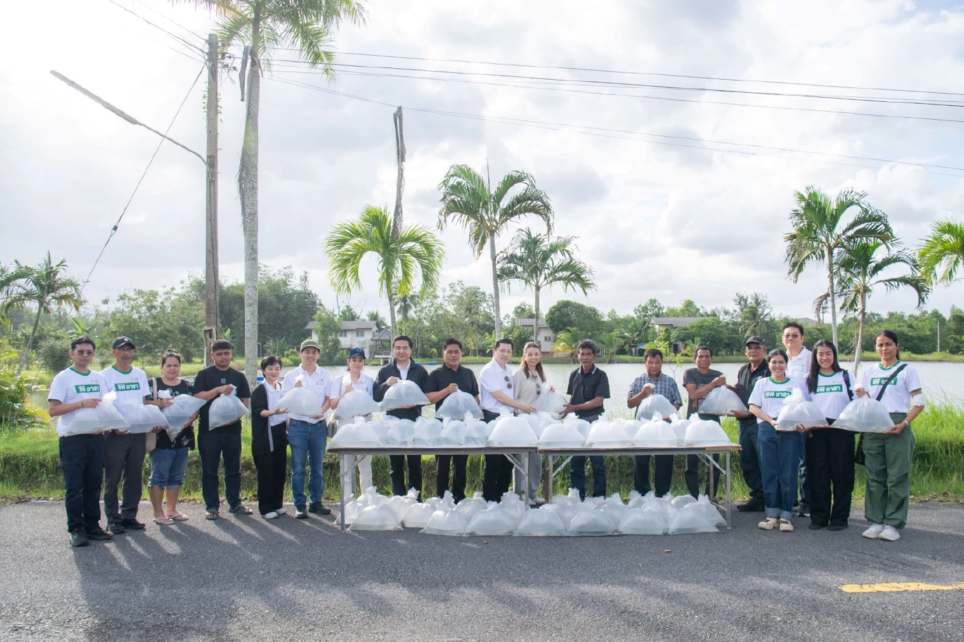 มูลนิธิซีพีฯ ฟื้นปลากะพง 3 น้ำ GI สงขลา เยียวยาประมงหลังอุทกภัย