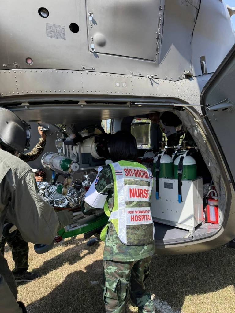 ด่วน! "ขาที่ 11" ทหารเหยียบทุ่นสังหารบาดเจ็บ ขณะเข้าเคลียร์พื้นที่ชายแดน เขาสัตตะโสม