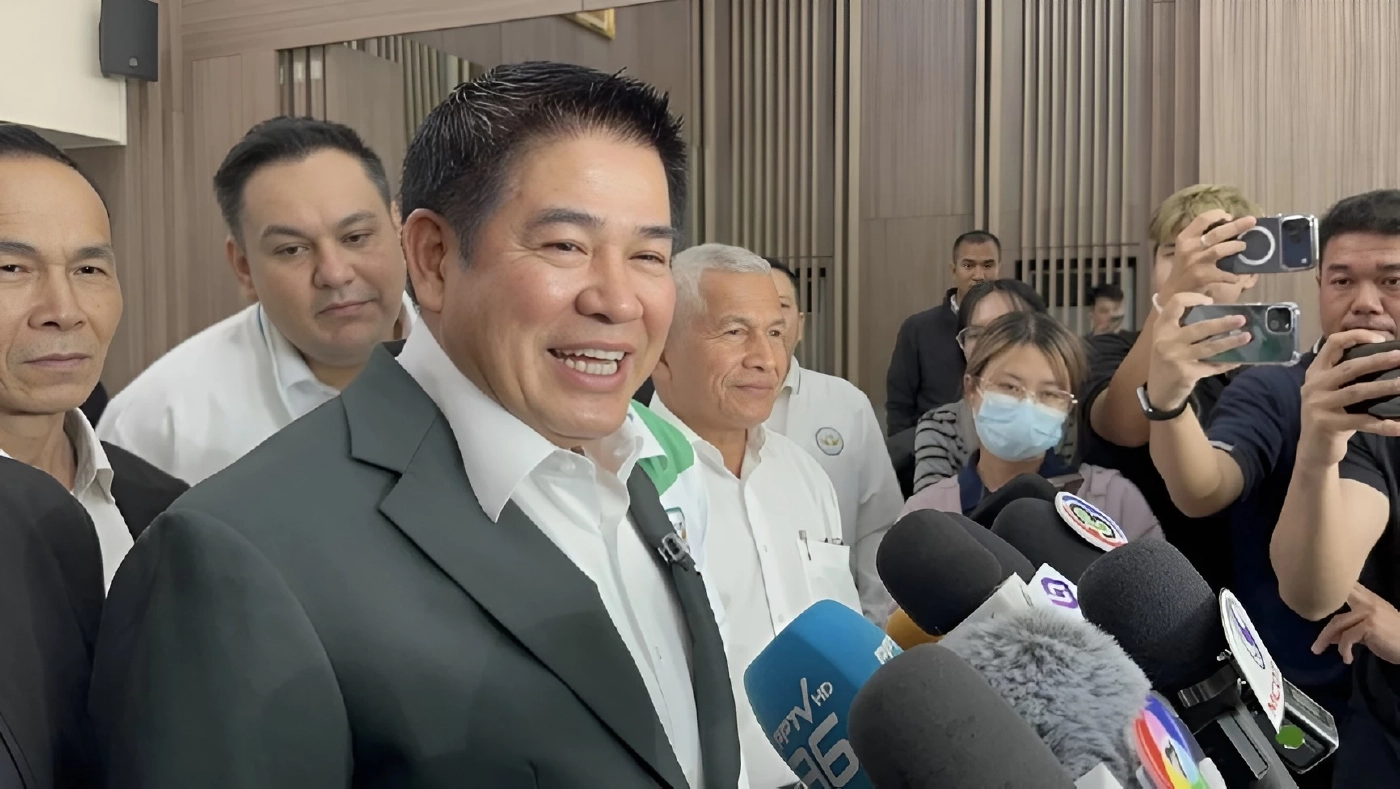 "ธรรมนัส" ปัดตอบพร้อมเป็น "นายกฯ" รับชินแล้วถูกโจมตี