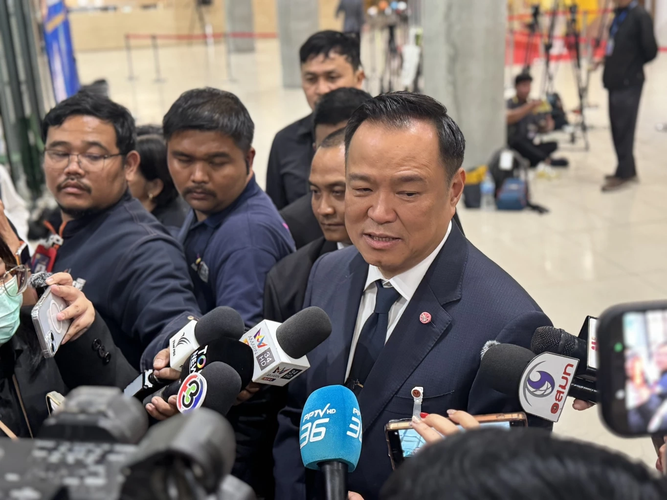 นายอนุทิน ชาญวีรกูล นายกรัฐมนตรี และรัฐมนตรีว่าการกระทรวงมหาดไทย