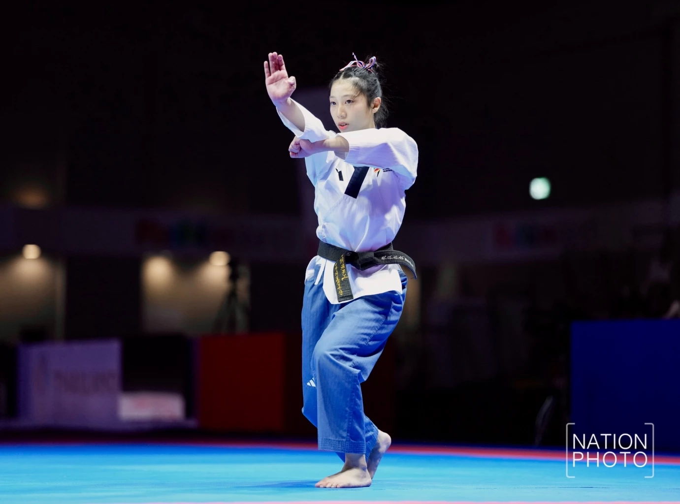 ทองแรกมาแล้ว! "นาโน" วัชรกุล คว้าเหรียญทองแรกให้ทัพไทย เทควันโดพุมเซ่