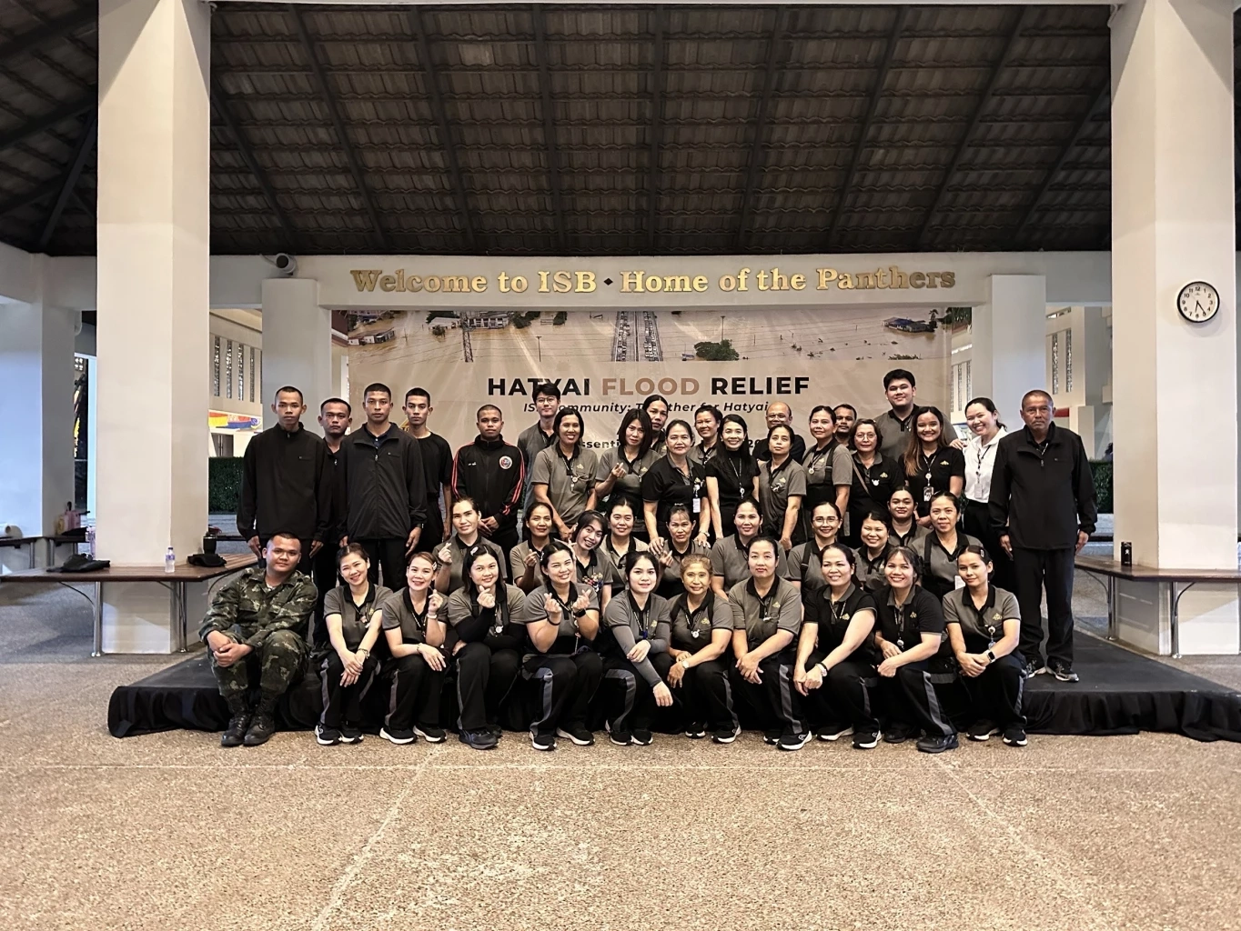 โรงเรียนนานาชาติไอเอสบี จับมือ กรมประชาสัมพันธ์ ช่วยเหลือน้ำท่วมหาดใหญ่