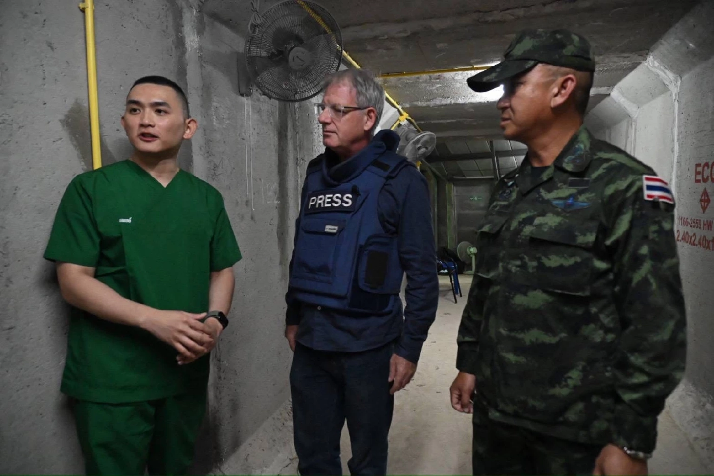 ทัพภาค 2 เดินเกมเร็ว พาสื่อ ตปท.ดู รพ.พนมดงรัก ที่โดน BM-21 ถล่ม