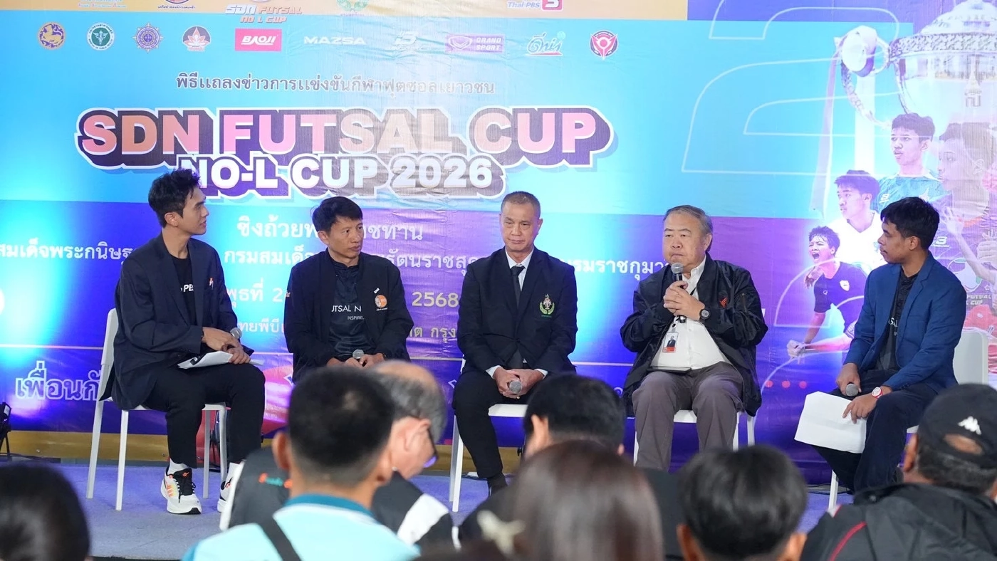 "สสส."รวมพลังหน่วยงาน ใช้กีฬาต้าน 4 ปัจจัยเสี่ยงสุขภาพ ลุย"ฟุตซอลยู 15 ปี"