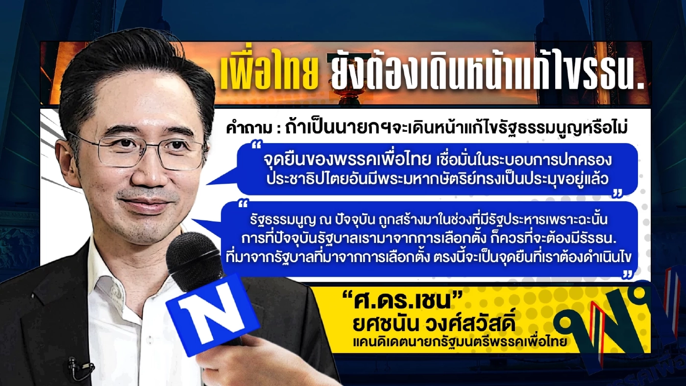 ถอดมุมคิด "เชน ยศชนัน" หากวันนี้ได้เป็น "นายกฯ" กับ 3 คำถามร้อนทางการเมือง