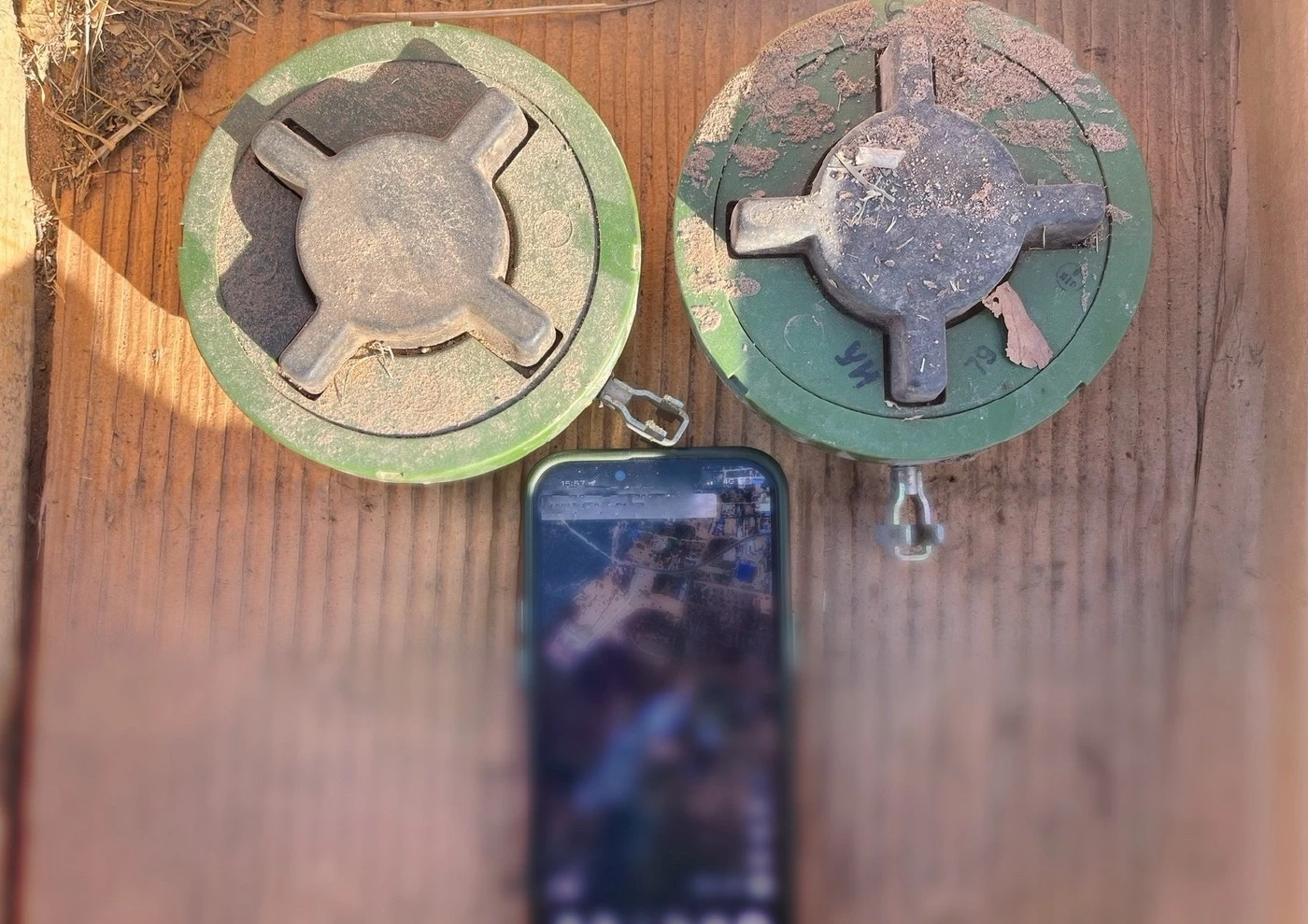 เปิดภาพทุ่นระเบิดสังหารบุคคล-ระเบิดแสวงเครื่องของกัมพูชา หลังยึดพื้นที่บ้านคลองแผง