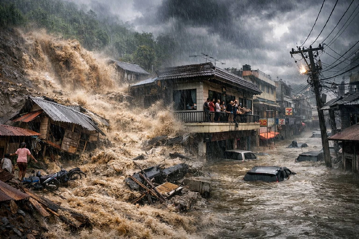 มหาอุทกภัยไทย 2568 เมื่อ “สมรภูมิโคลน” ปะทะ “ระเบิดฝน 300 ปี”