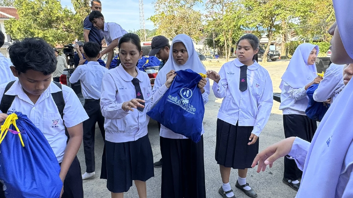 "เนชั่นปันน้ำใจ" จับมือ ซีพีอาสา มอบถุงยังชีพชาวสตูล ฟื้นฟูหลังน้ำลด