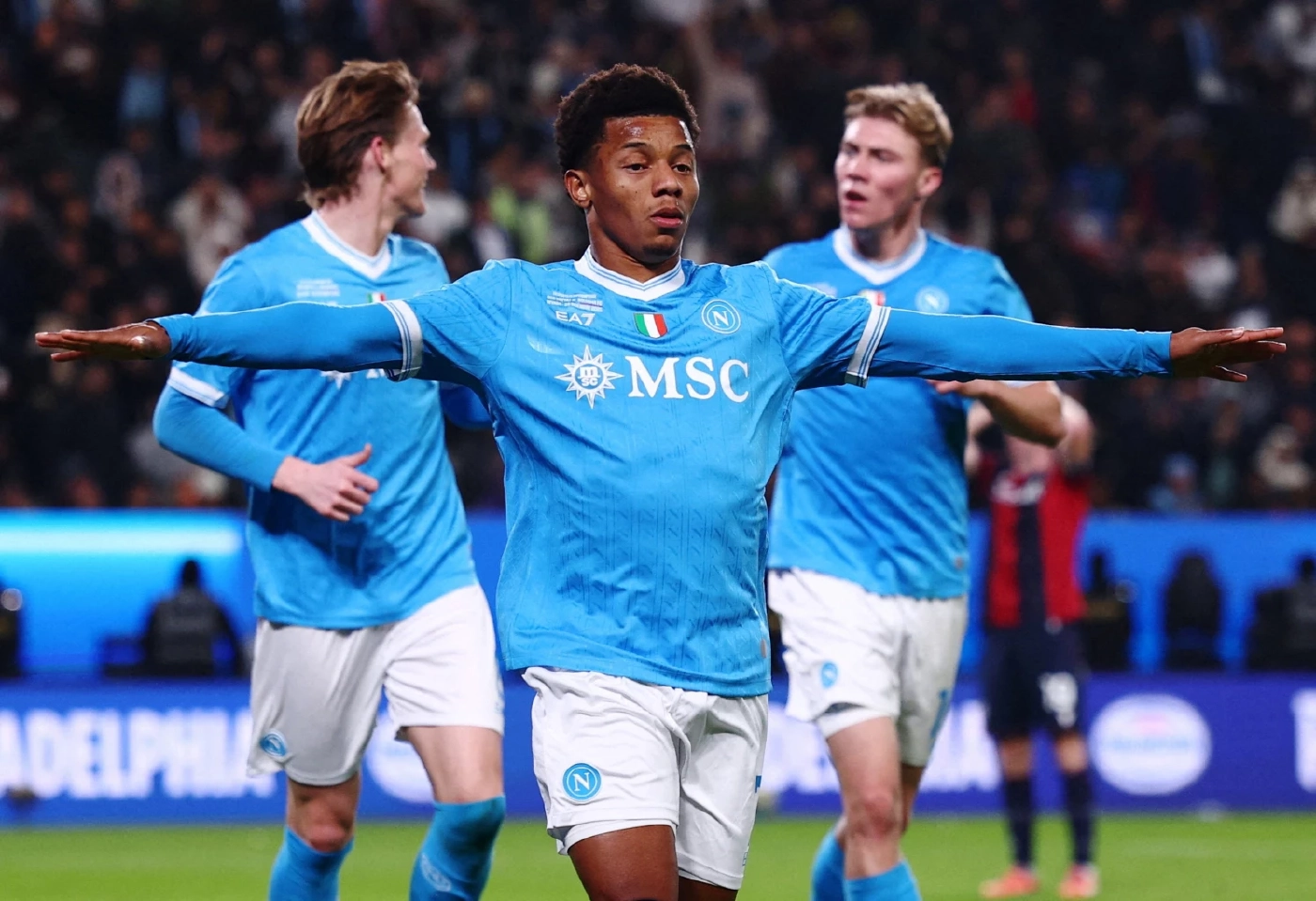 เนเรสเบิ้ล! นาโปลีอัดโบโลญญ่า 2-0 ผงาดคว้าแชมป์ซูเปอร์โคปปา