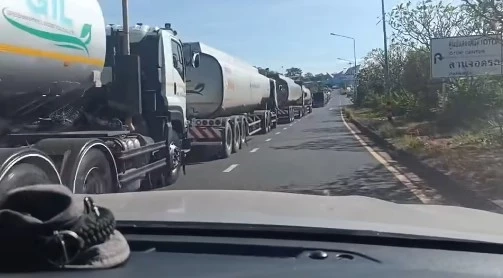 มีพิรุธ! รถน้ำมัน 80 คัน กว่า 4 ล้านลิตร จ่อข้ามด่านชายแดน "ช่องเม็กเข้าลาว" หวั่นถึง "กัมพูชา" จี้ตรวจสอบ (มีคลิป)