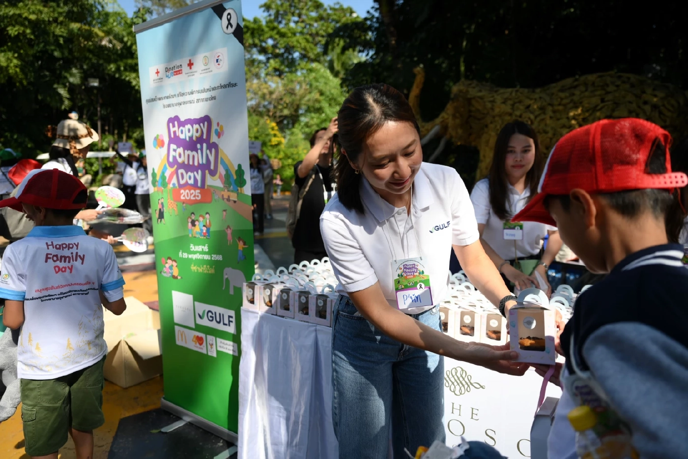 GULF ส่งพลังความสุขให้เยาวชนผู้พิการทางใบหน้าและกะโหลกศีรษะ จับมือศูนย์สมเด็จพระเทพรัตนฯ จัดกิจกรรม Happy Family Day 2025 ณ ซาฟารีเวิลด์ กรุงเทพฯ