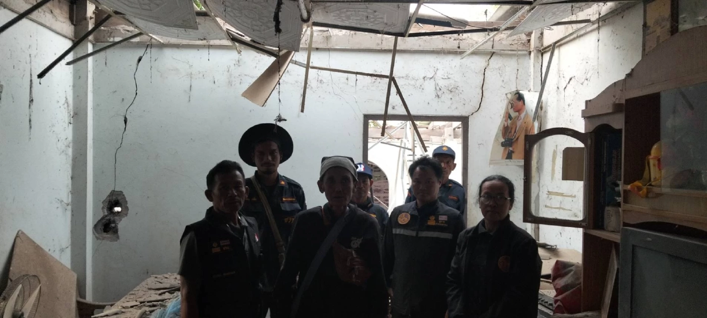 ประณาม "กัมพูชา" ยิงกระสุนปืน ค.–ปืนใหญ่ ตกใส่บ้านพลเรือน จ.สระแก้ว