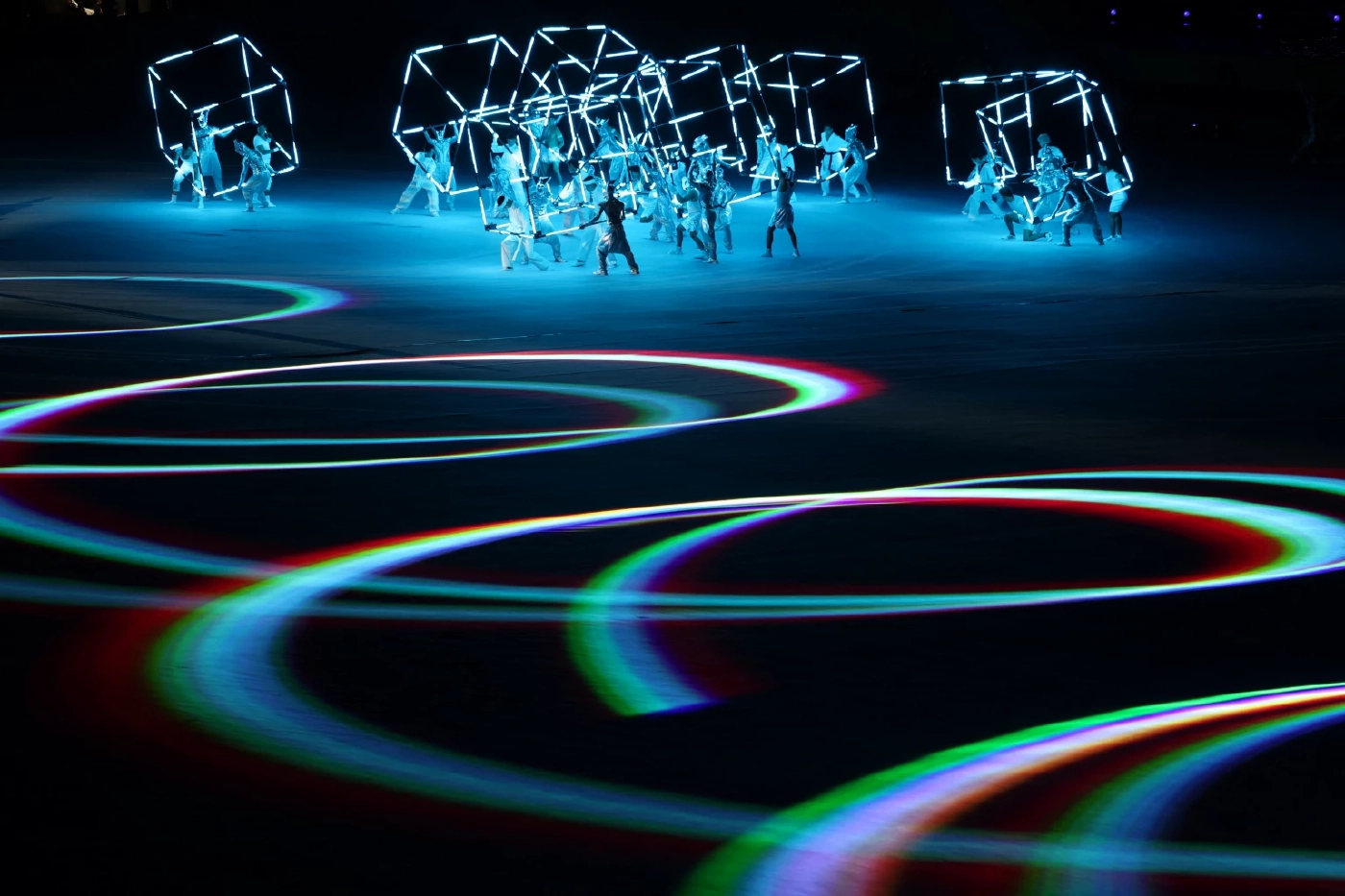 ประมวลภาพ พิธีเปิด "ซีเกมส์ ครั้งที่ 33" สู่มาตรฐานโลก "พระราชินี" นำทัพนักกีฬาไทย