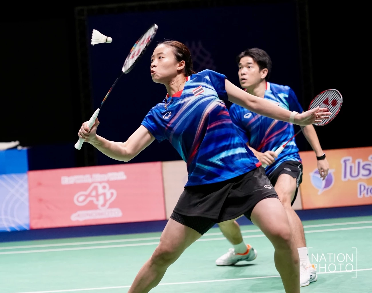 "ไตเติ้ล-เจน" ฟอร์มร้อนโค่น "บาส-เฟม" คู่มือ 4 โลก คว้าทองซีเกมส์