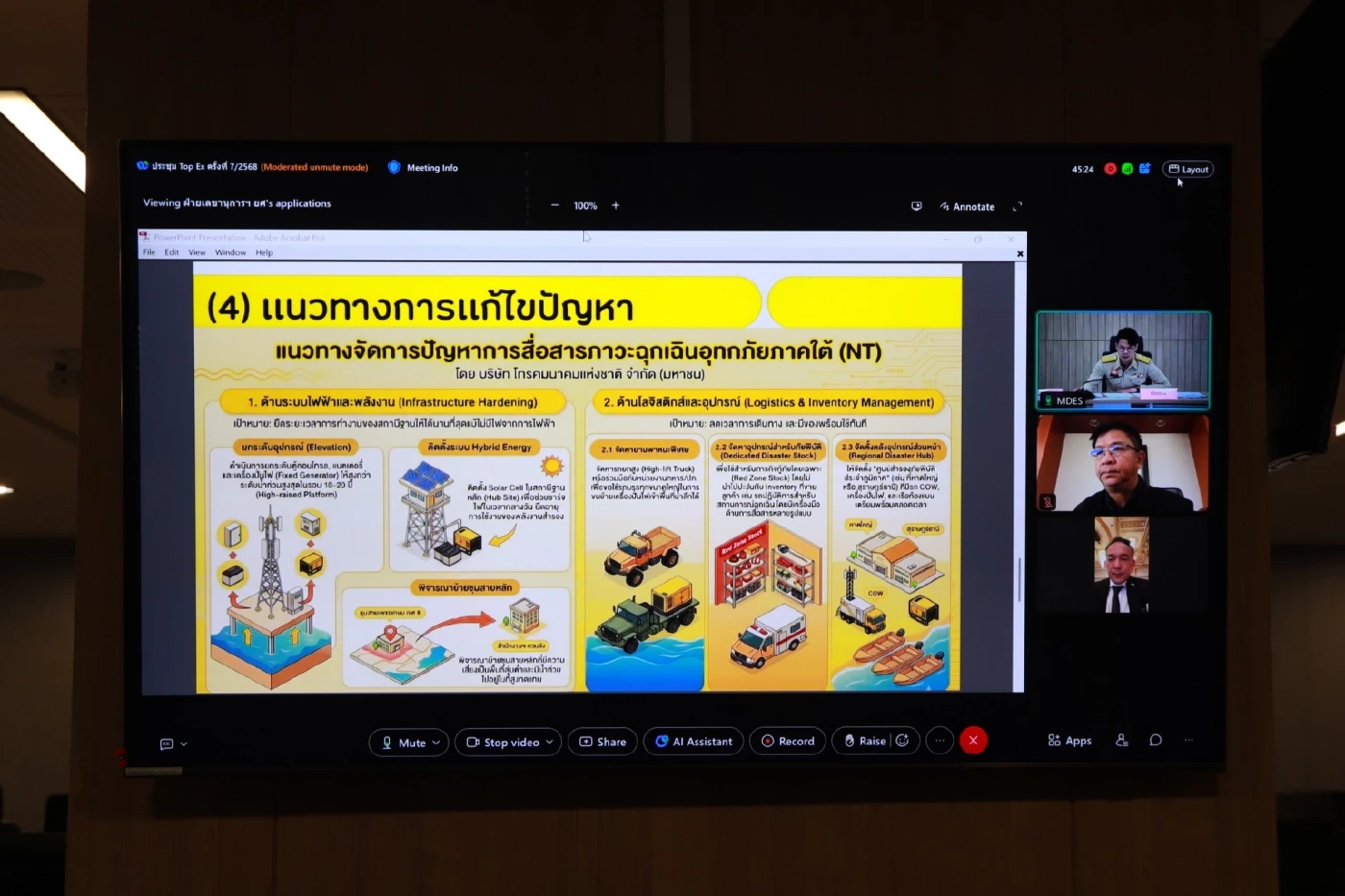 "ไชยชนก" จ่อชง ครม. อนุมัติใช้ระบบ Tomorrow.io ยกระดับการรับมือภัยพิบัติ