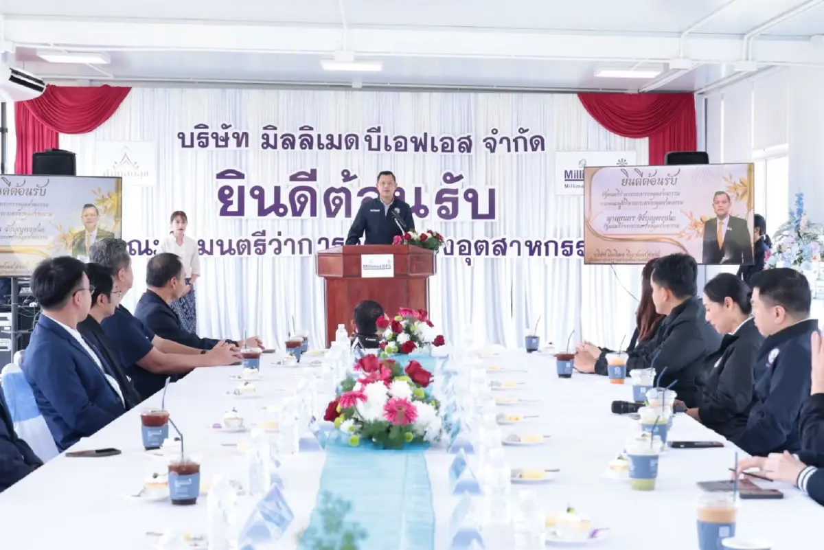 "ธนกร" เยี่ยมชมอาณาจักร "มิลลิเมด" ตอกย้ำศักยภาพ พร้อมเป็นฐานการผลิตยาคุณภาพ