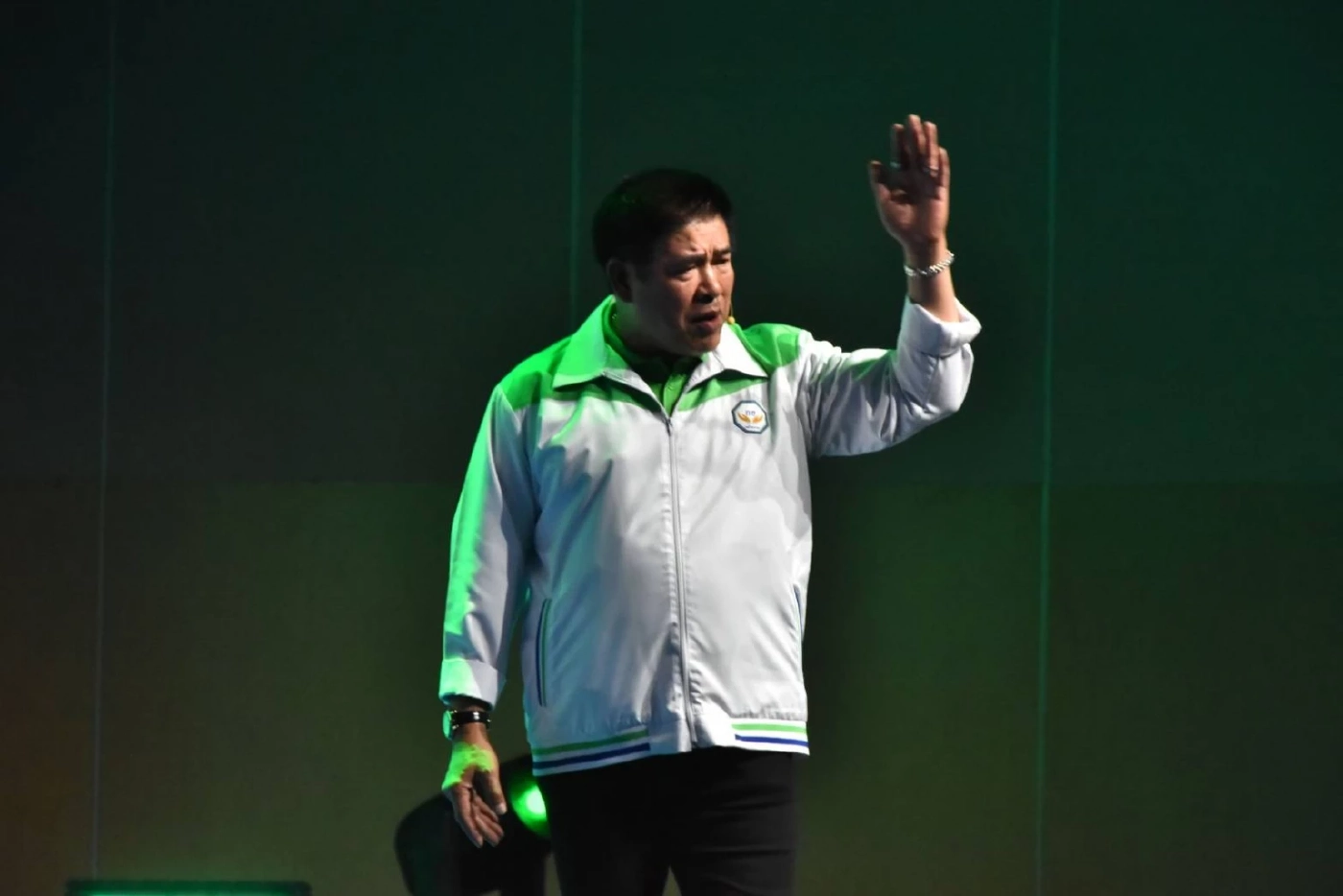 ร้อยเอกธรรมนัส พรหมเผ่า ประธานที่ปรึกษาพรรคกล้าธรรม