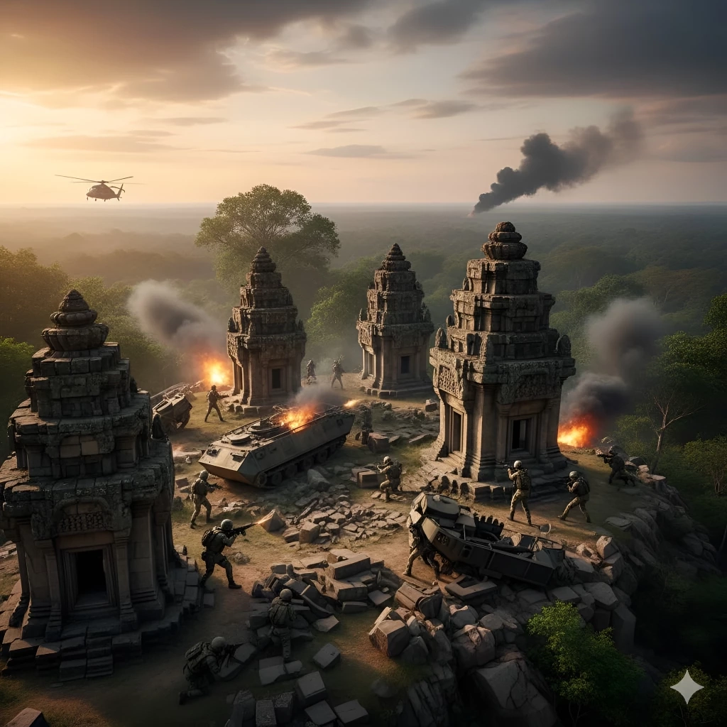 สดุดีทหารกล้า! "ทัพภาค 2" เผย ช่วงค่ำเกิดการปะทะหน้าปราสาทตาควาย หลังกัมพูชารุกคืบเข้ามา ทำทหารไทยดับ 2 นาย