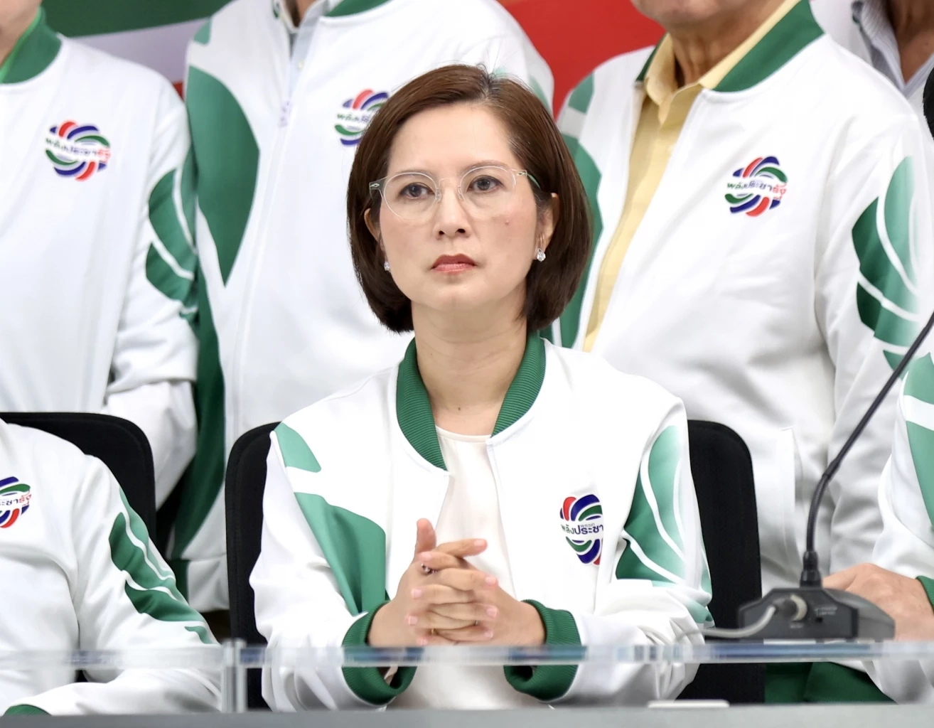 นางสาวตรีนุช เทียนทอง รัฐมนตรีว่าการกระทรวงแรงงาน ในฐานะเลขาธิการพรรค พปชร.