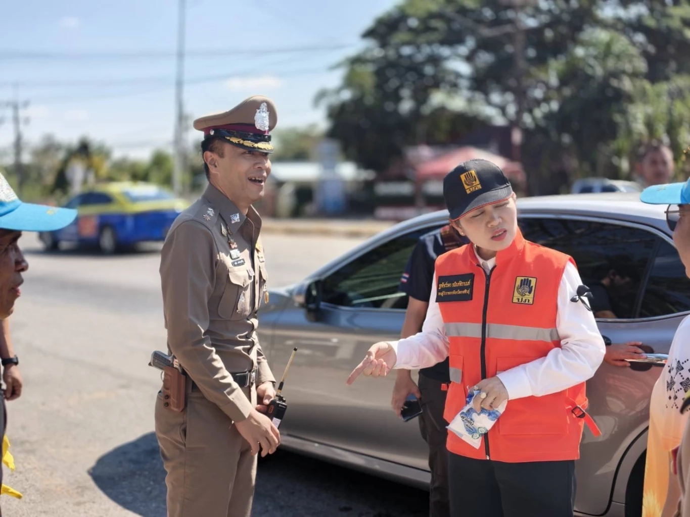 ตร.โนนสูง เปิดด่านตรวจ-จุดบริการ ลดอุบัติเหตุปีใหม่ 2569