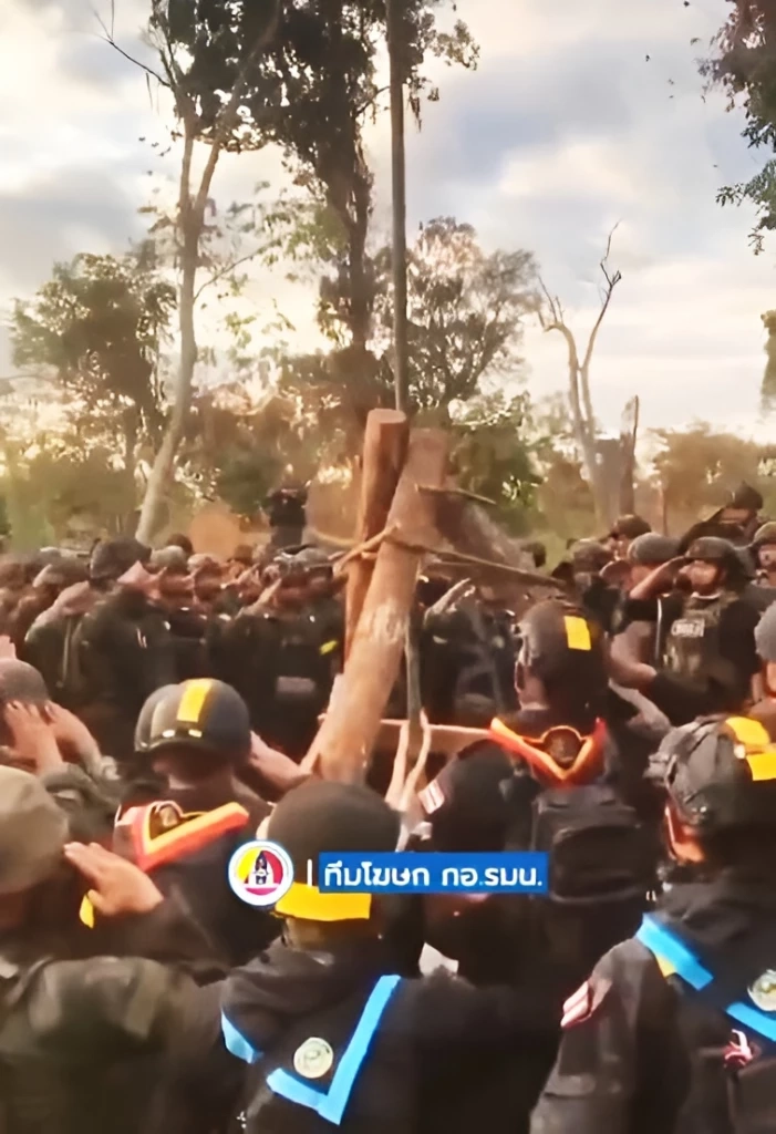 เปิดคลิป "ร้องเพลงชาติไทย" กระหึ่ม "ปราสาทคนา" ยึดได้ที่แรกแต่ปักธงที่สุดท้าย