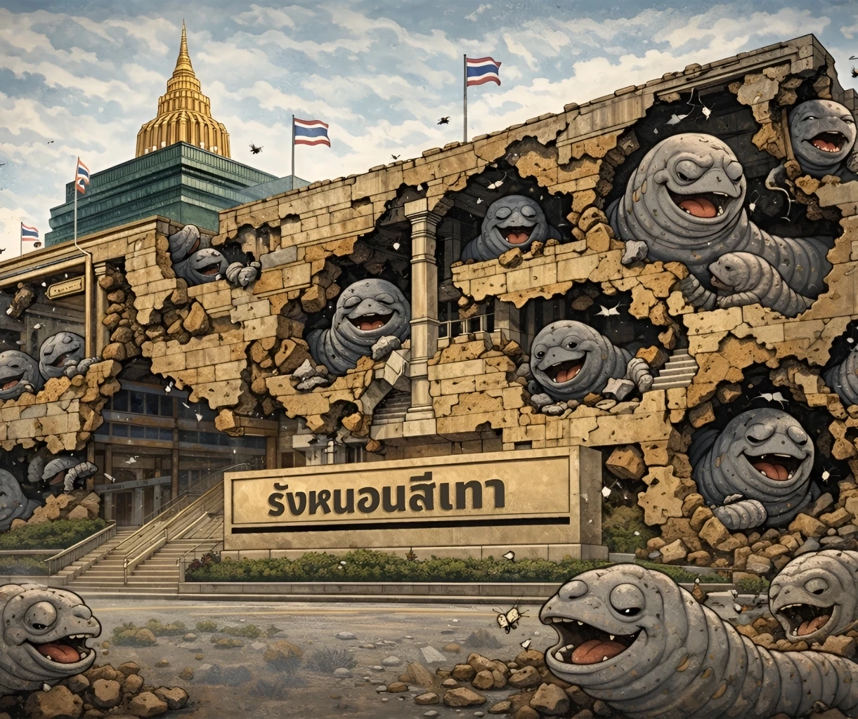 แร๊งส์! ฉายาสภา 68 “รังหนอนสีเทา” ขณะที่สภาสูงคือ “รังของหนู” ประธานวุฒิ “หมงล้งบุรีรัมย์”