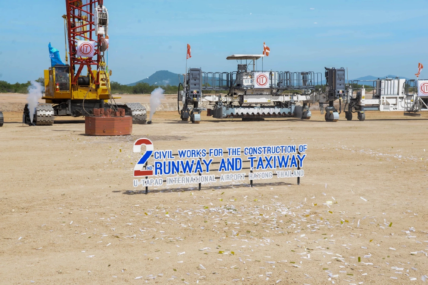 เริ่มแล้ว! ก่อสร้างทางวิ่ง 2 สนามบินอู่ตะเภา 1.6 หมื่นล้านบาท คาดเสร็จปี 2571