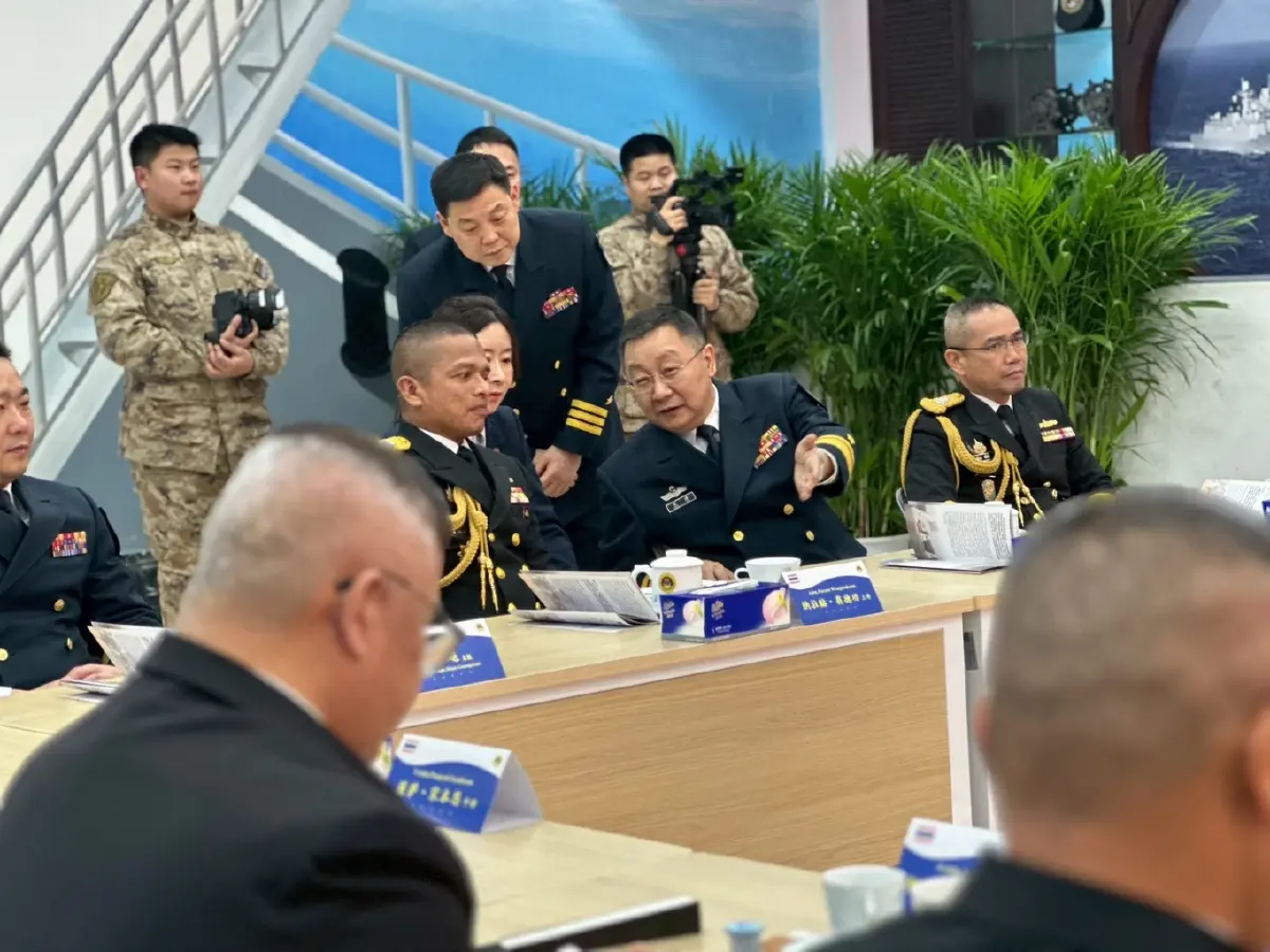 "ผู้ช่วย ผบ.ทร." เยือนจีน ดูความคืบหน้าโครงการจัดหา "เรือดำน้ำ" เสริมสร้างเขี้ยวเล็บ