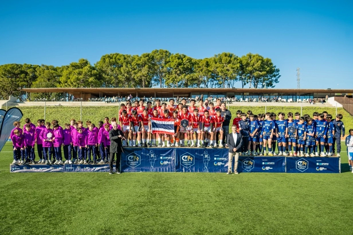 โตโยต้าพานักเตะเยาวชนไทยคว้าแชมป์ Cruyff Football 2025 ที่สเปน
