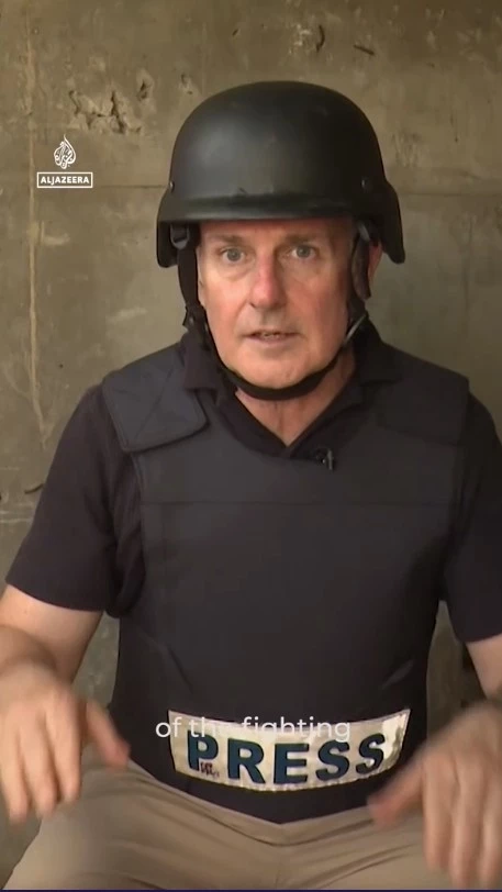 เปิดคลิป! ผู้สื่อข่าวอัล จาซีรา ติดใน "บังเกอร์" ที่บ้านหนองเม็ก จ.ศรีสะเกษ ท่ามกลาง "กัมพูชา" ยิงด้วยจรวด BM-21