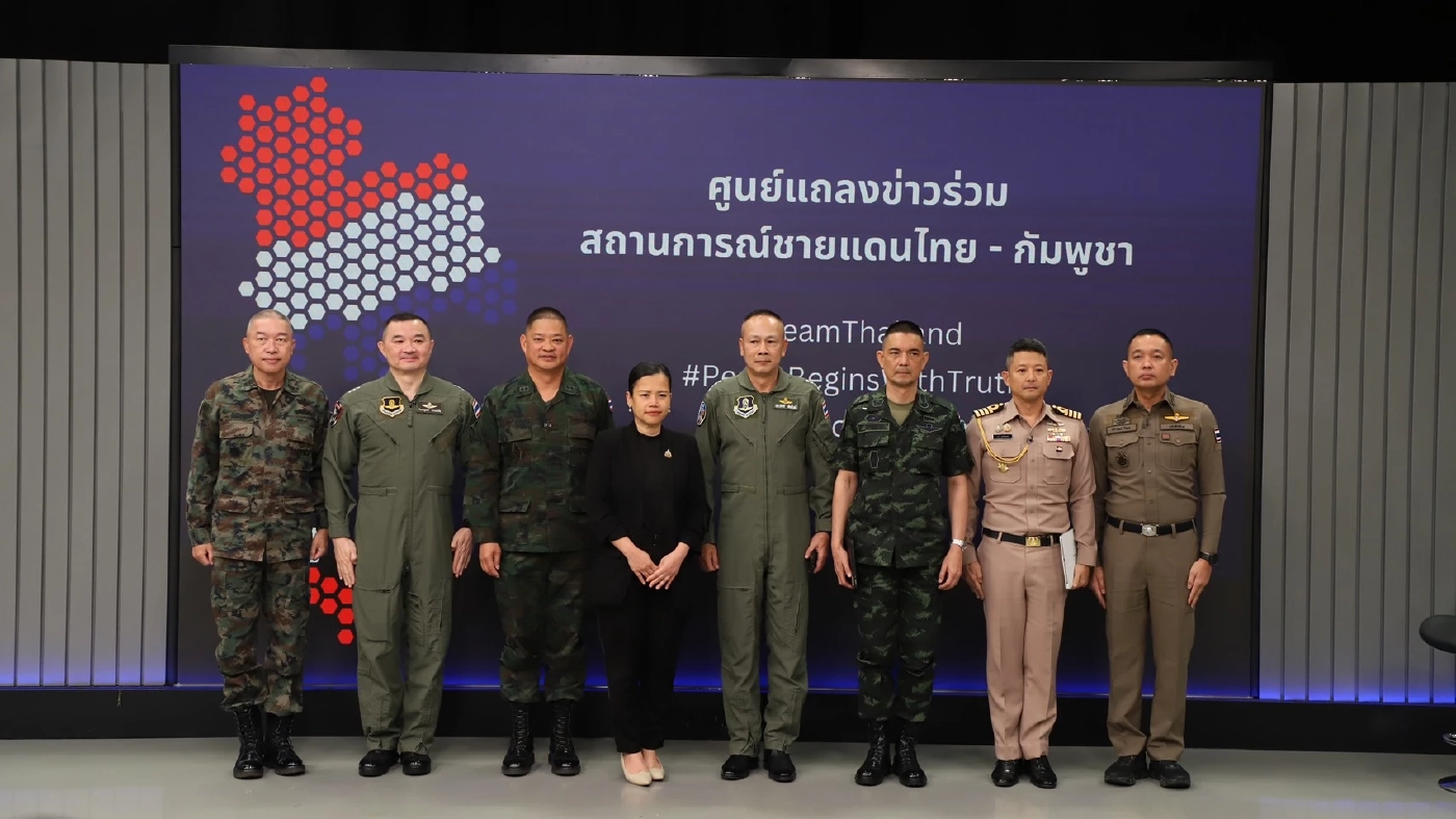 กองทัพไทย ย้ำจุดยืนตอบโต้ "กัมพูชา" แยกเป้าหมายทาง "ทหาร" ออกจาก "ประชาชน" ชัดเจน