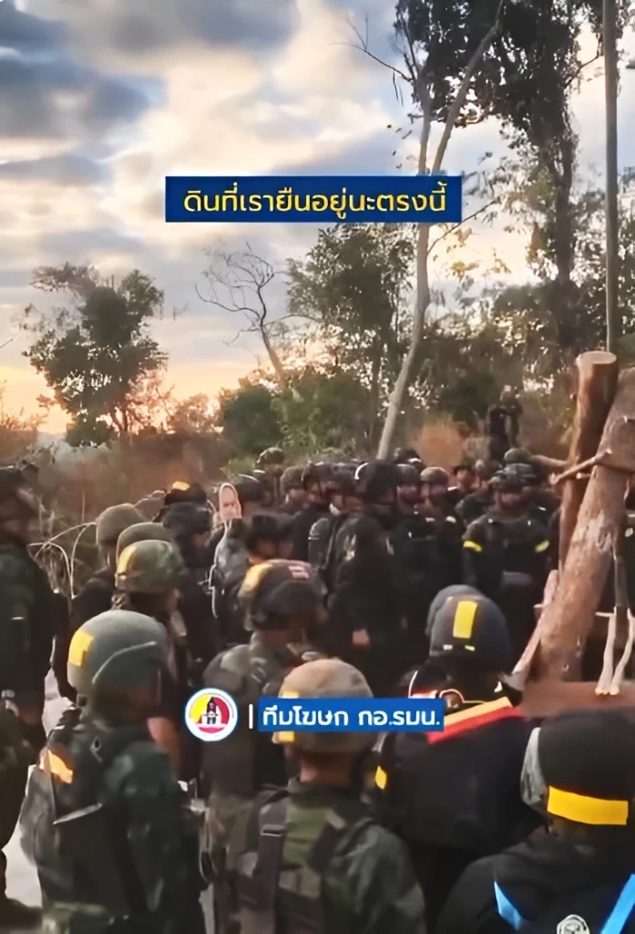 เปิดคลิป "ร้องเพลงชาติไทย" กระหึ่ม "ปราสาทคนา" ยึดได้ที่แรกแต่ปักธงที่สุดท้าย
