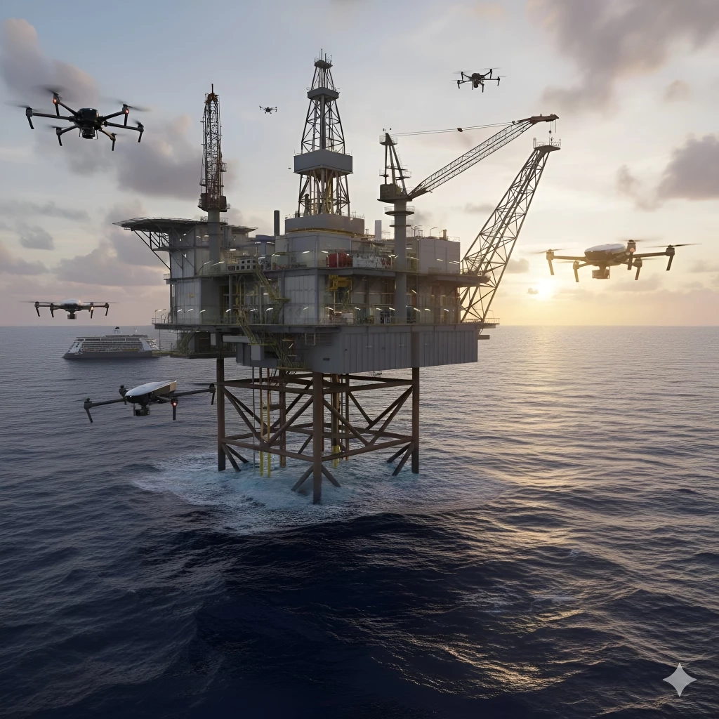 ด่วน! ห้าม "ล่องเรือ-บินโดรน" รัศมี 500 เมตร จาก "แท่นขุดน้ำมัน" มีความผิดก่อวินาศกรรม