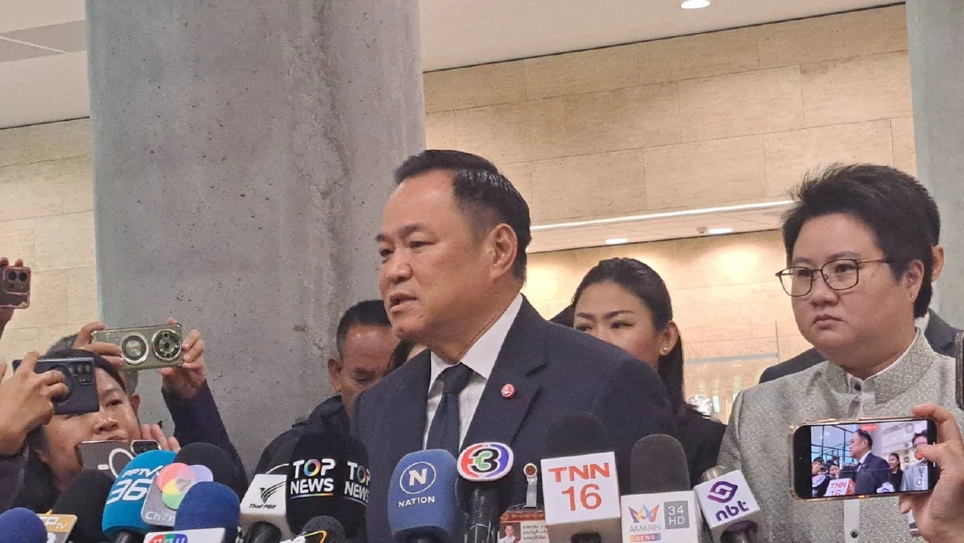 นายอนุทิน ชาญวีรกูล นายกรัฐมนตรี และรัฐมนตรีว่าการกระทรวงมหาดไทย