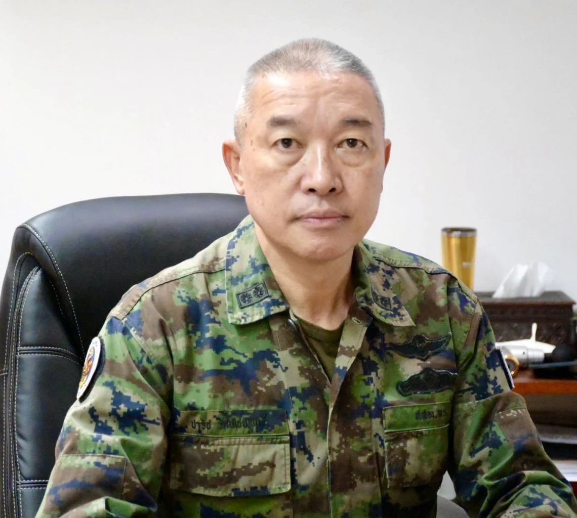 พลเรือตรี ปารัช รัตนไชยพันธ์ โฆษกกองทัพเรือ