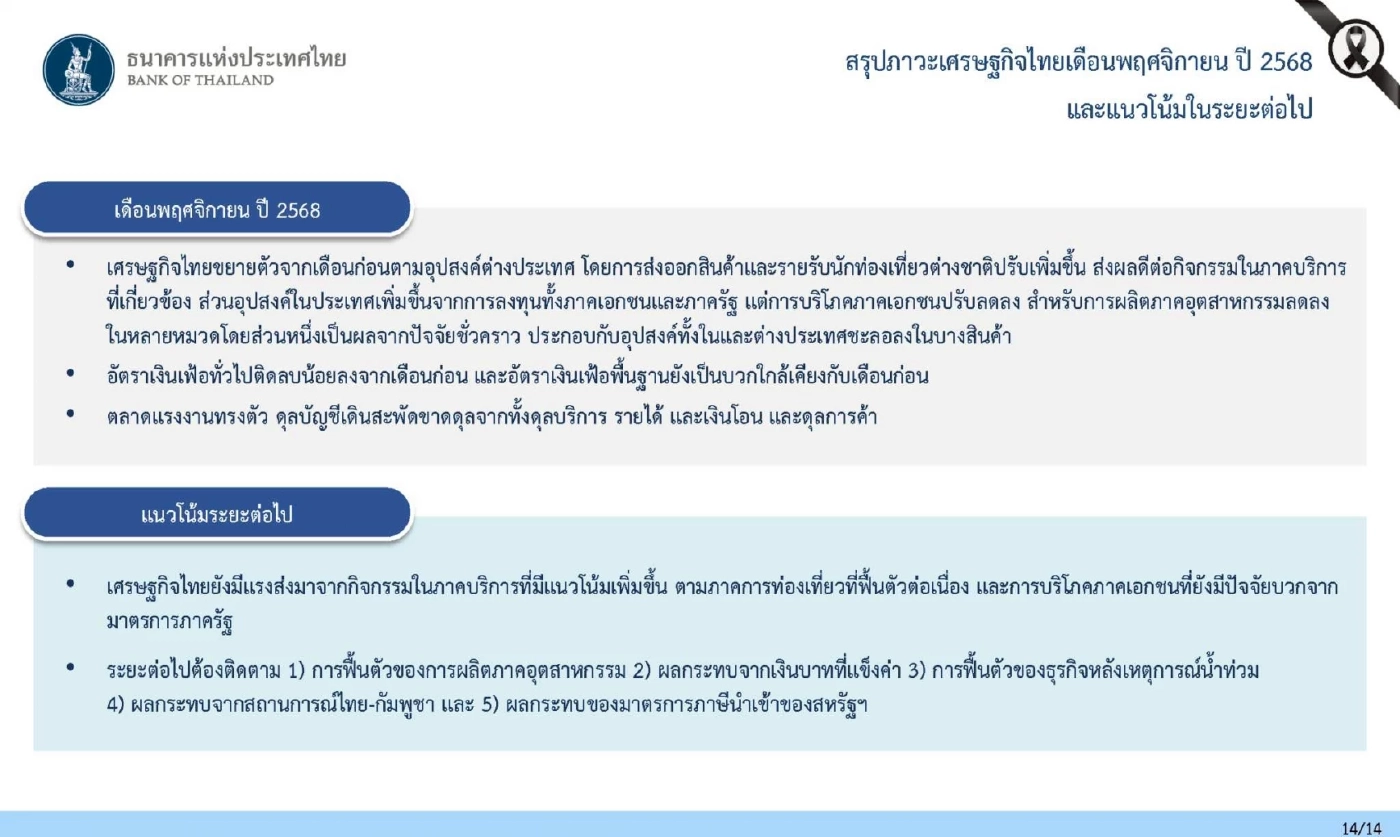 'ส่งออก - ท่องเที่ยว' หนุนเศรษฐกิจ ห่วงบาทแข็งทุบส่งออกไทย