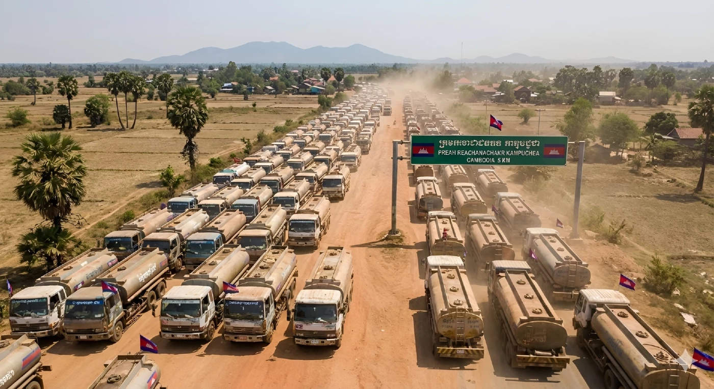 แฉเส้นทาง "น้ำมันลับ" ส่งกัมพูชา "กมธ.ทหาร สว." ชี้ทะลักผ่าน "ลาว-สิงคโปร์"