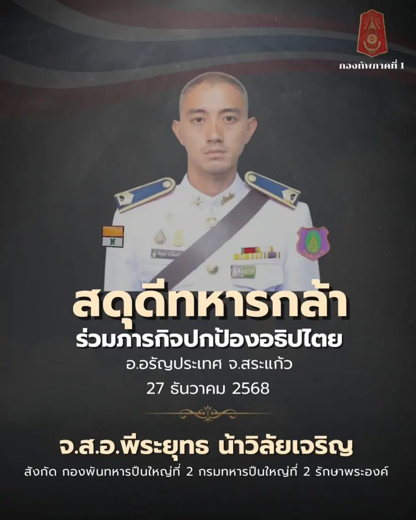 ทภ.2 เผย กำลังพลถูกยิง-เหยียบระเบิด เจ็บ 3 ใกล้เที่ยงก่อนหยุดยิง