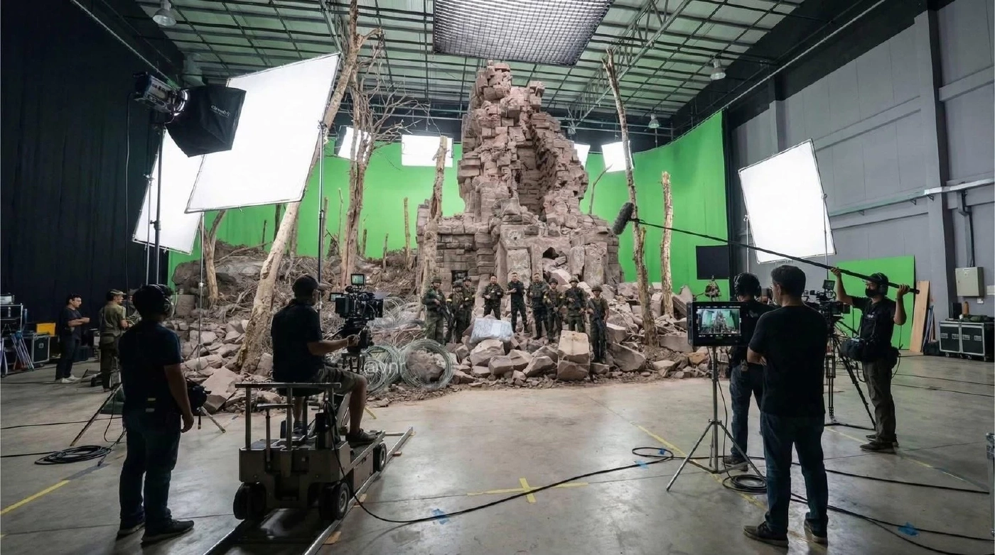 เปิดคลิป! ยืนยัน "แม่ทัพกุ้ง" บุกปราสาทตาควาย-เนิน 350 จริง หลัง สื่อเขมรใช้ AI ทำภาพหลอก