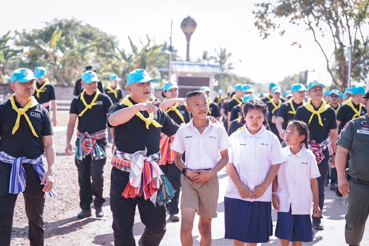 CIB “เติมฝัน ปันฮัก สู่เด็กน้อย และรอยยิ้มชาวบ้าน" โรงเรียน ตชด.