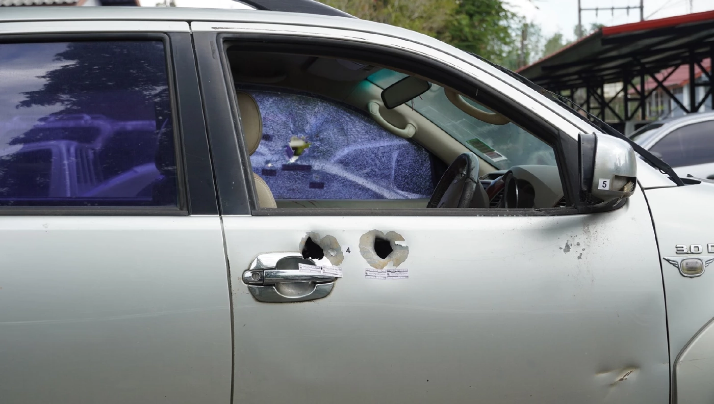 ตำรวจเร่งแกะรอย หลังเจอเบาะแสรถต้องสงสัย เอี่ยวยิง “กำนันยอง”