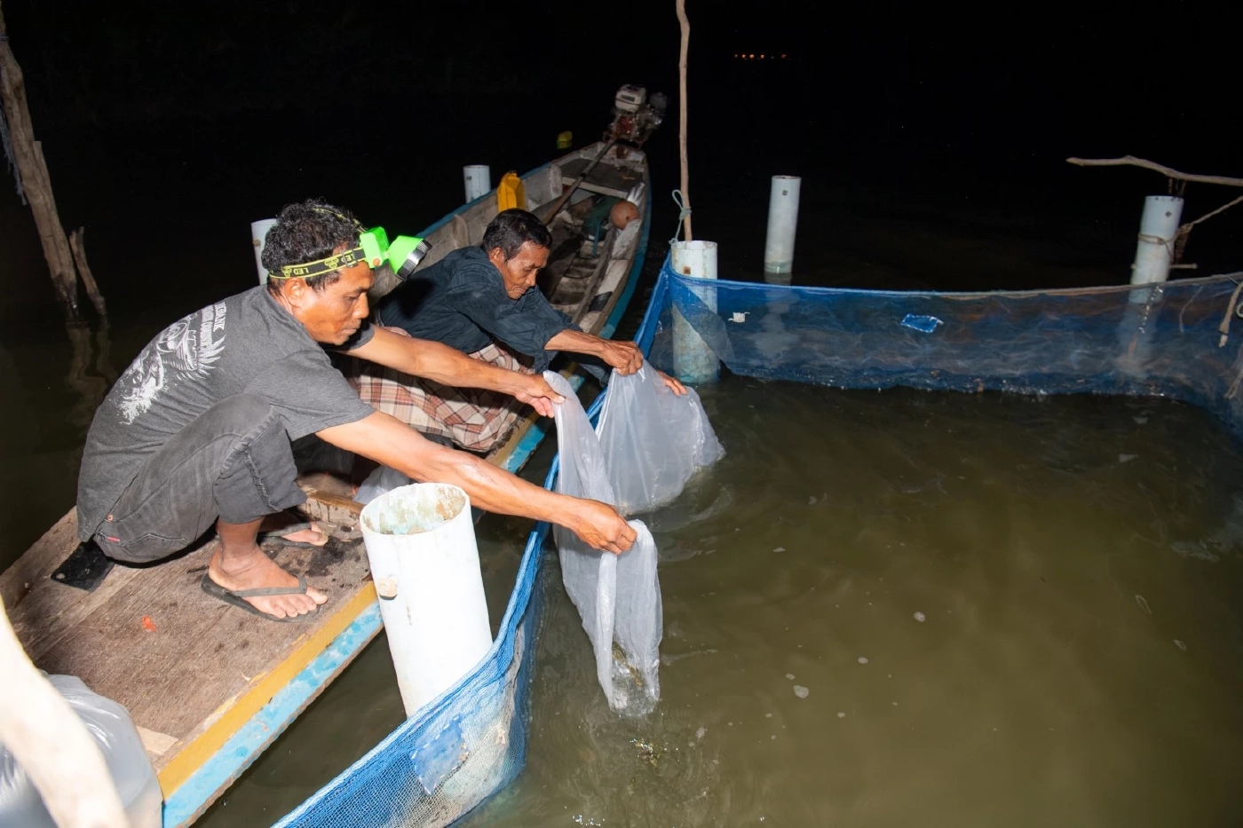มูลนิธิซีพีฯ ฟื้นปลากะพง 3 น้ำ GI สงขลา เยียวยาประมงหลังอุทกภัย