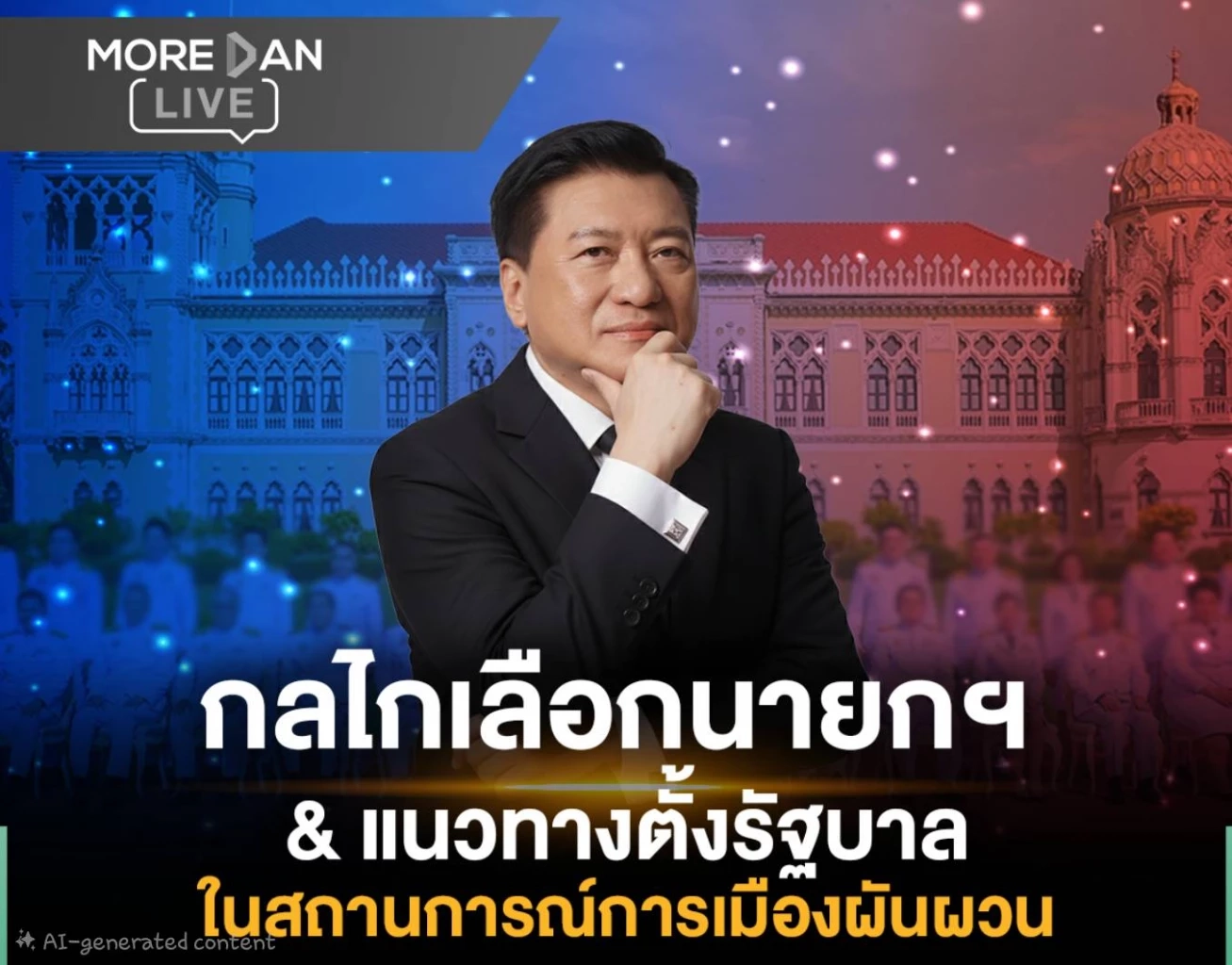 "ดร.แดน" ชี้  "นายกฯ"นอกบัญชี ทางรอดเดียวพาประเทศผ่านวิกฤตผันผวน