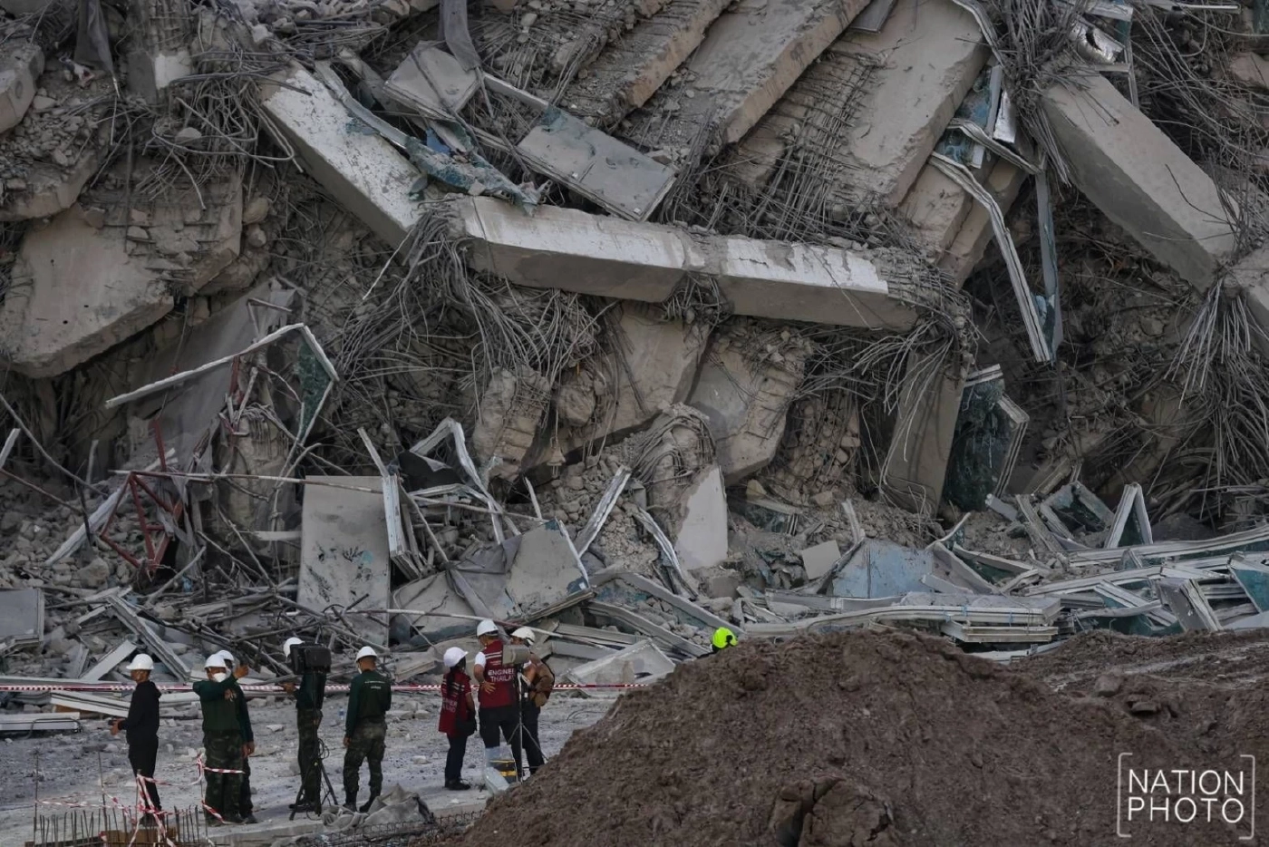 โศกนาฏกรรมแผ่นดินไหวช็อกไทย! ตึก สตง.ถล่ม ขุดเจอเหล็กปูนด้อยคุณภาพ