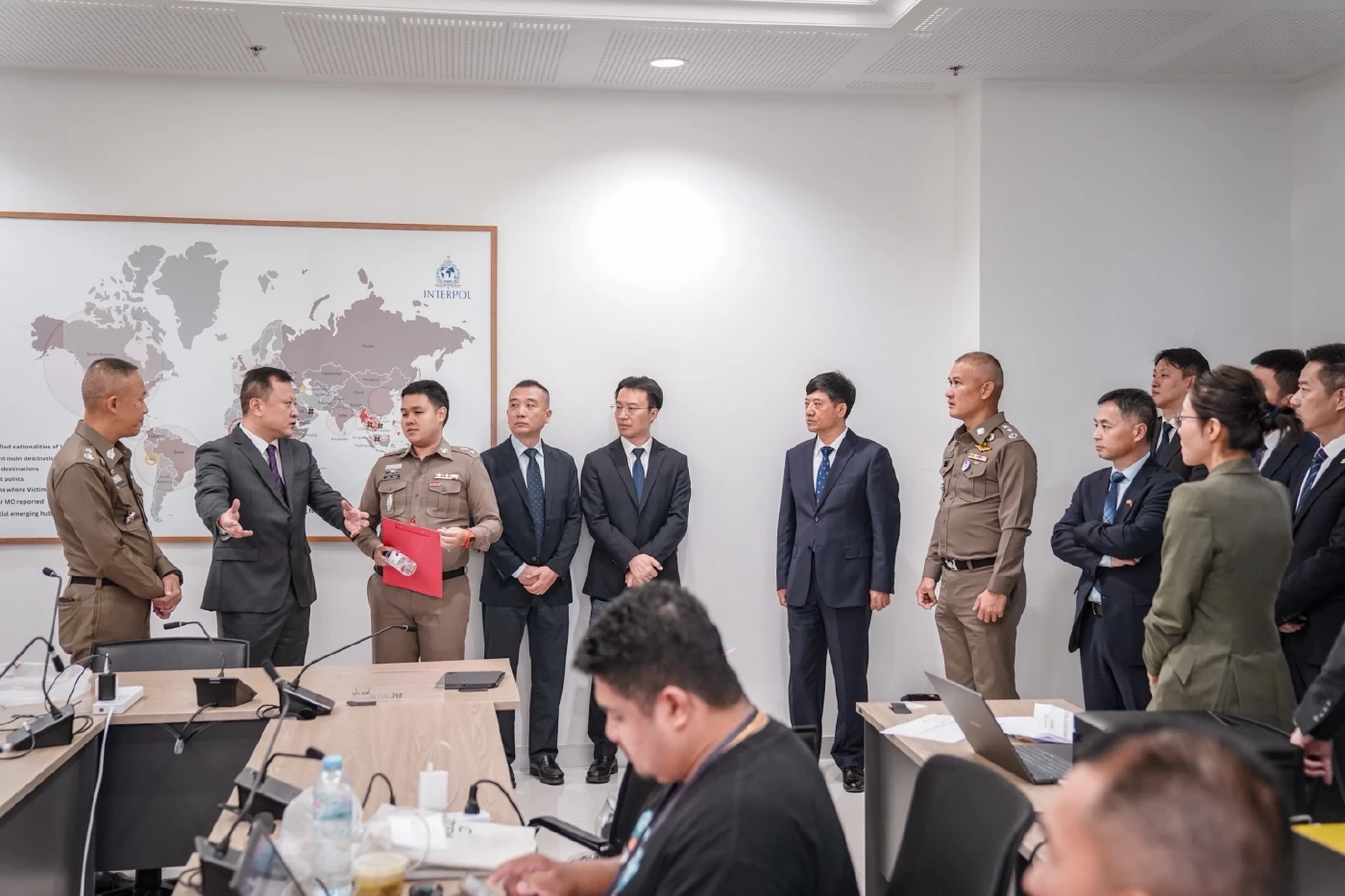 “บิ๊กก้อง” เปิด สตช.ต้อนรับ “หลิว จงอี้” ลุยแลกข้อมูลทลายรัง Scam Center